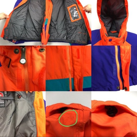 Bonfire Charlie Silver Classic Snowboarding Coat - Picture 7 of 7